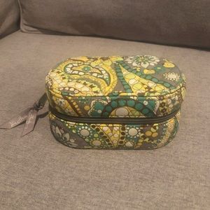 Vera Bradley Lemon Parfait Jewelry Case